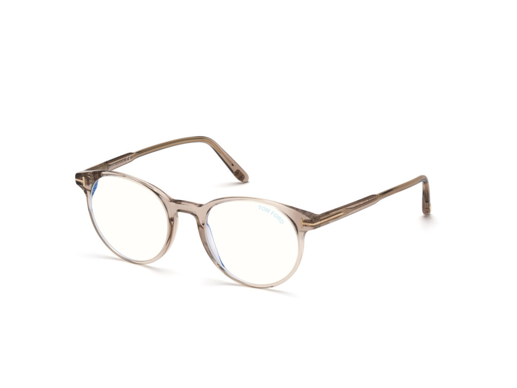 Occhiali TOM FORD FT5695-B-045 marrone chiaro luc