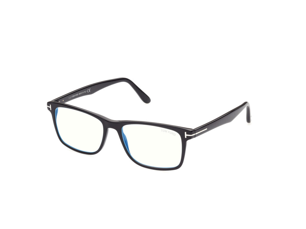 Occhiali TOM FORD FT5752-B-001 nero lucido