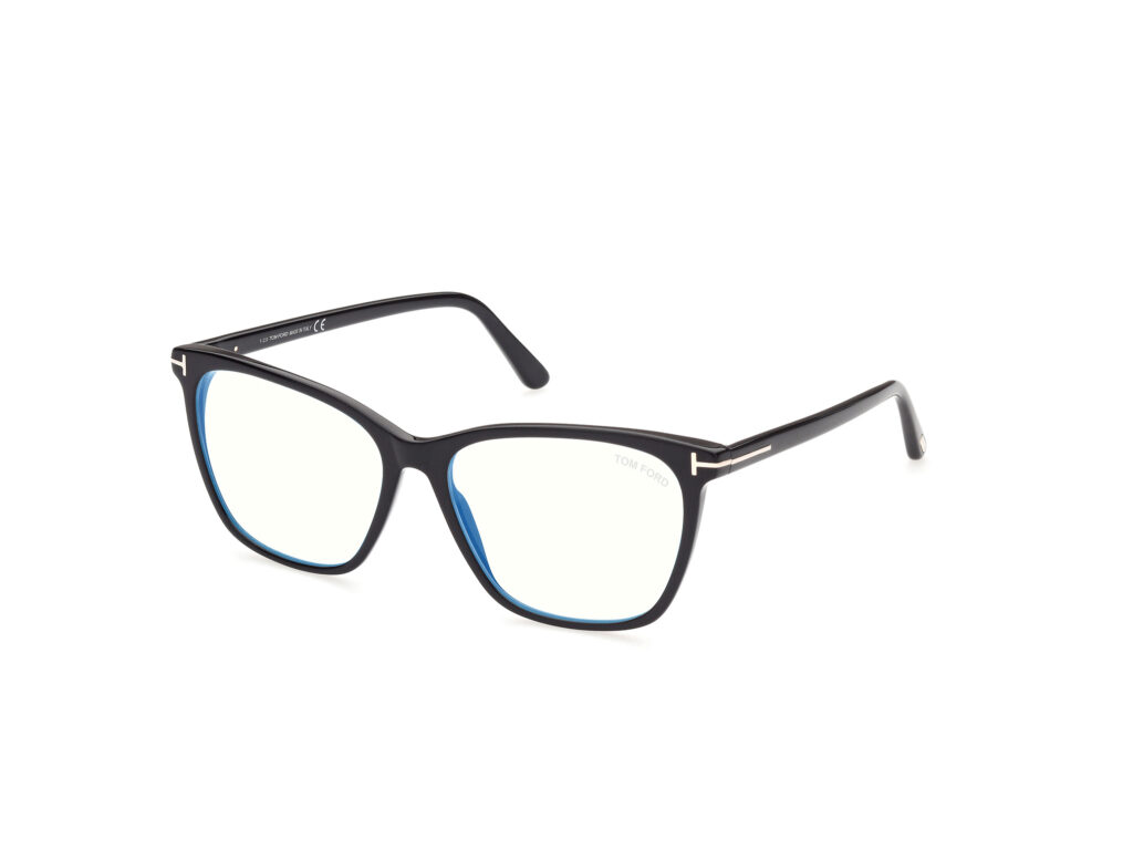 Occhiali TOM FORD FT5762-B-001 nero lucido