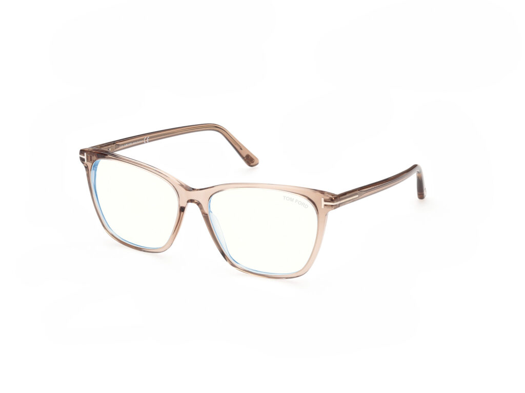 Occhiali TOM FORD FT5762-B-045 marrone chiaro luc