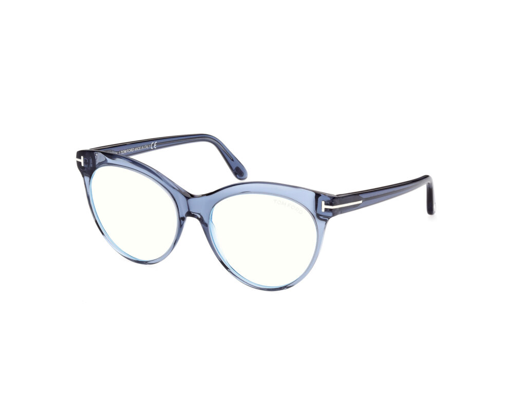 Occhiali TOM FORD FT5827-B-090 blu luc