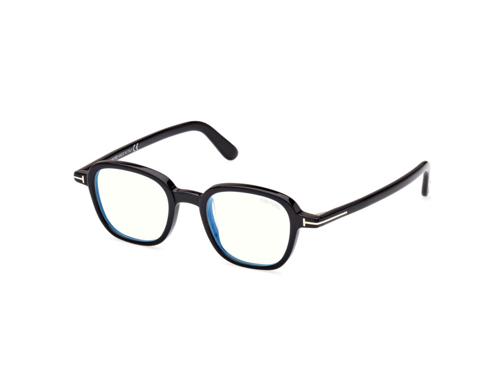 Occhiali TOM FORD FT5837-B-001 nero lucido