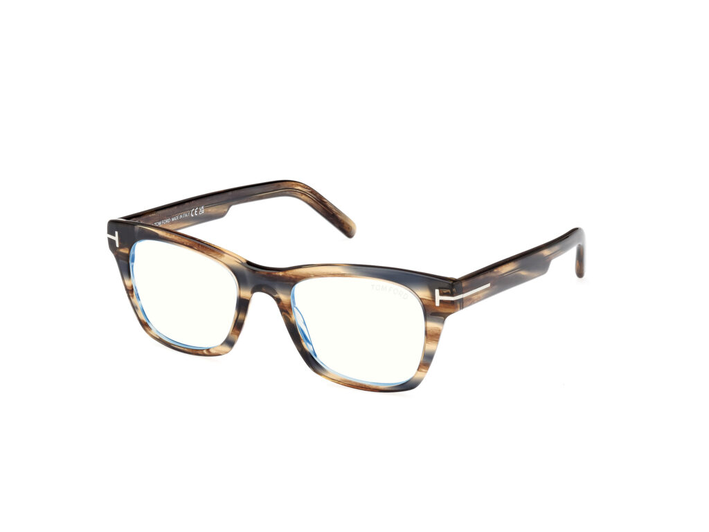 Occhiali TOM FORD FT5886-B-045 marrone chiaro luc