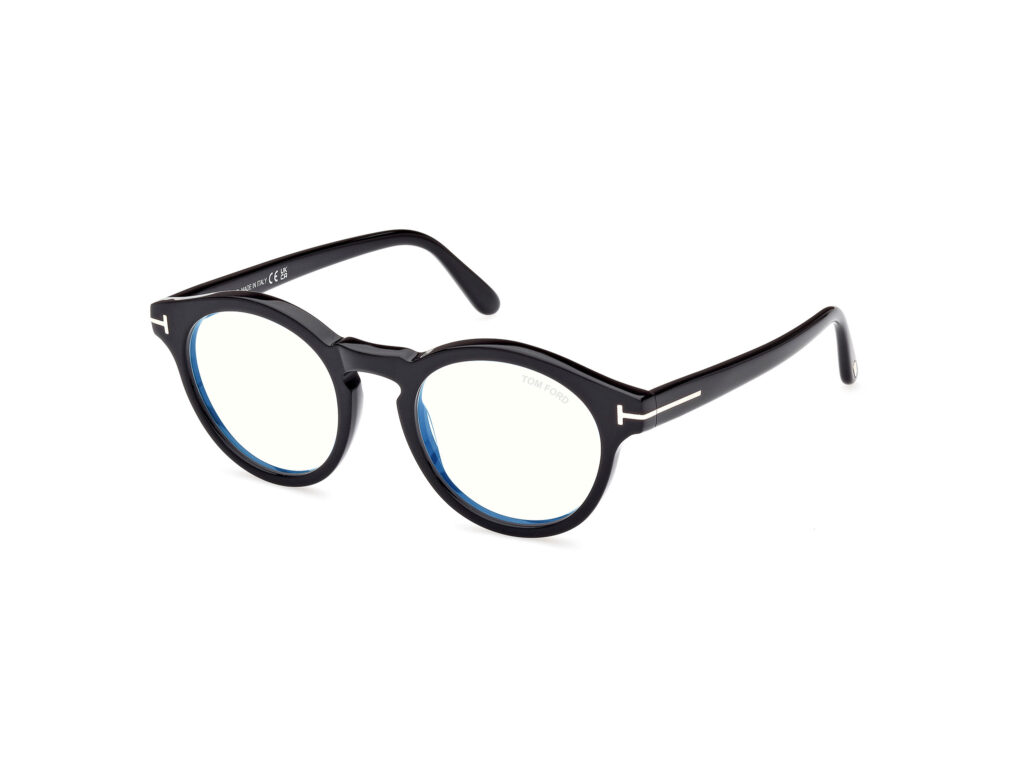 Occhiali TOM FORD FT5887-B-001 nero lucido