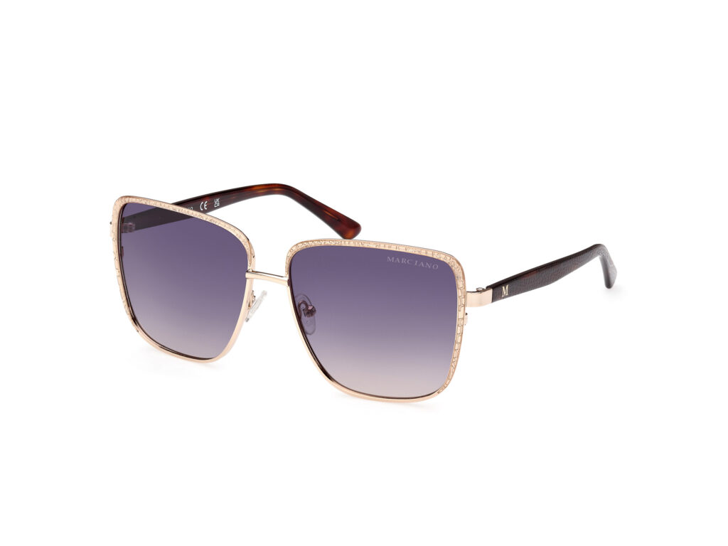 Occhiali da Sole MARCIANO GM0825-32W oro / blu grad