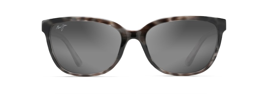 Occhiali da Sole polarizzati cat-eye HONI Maui Jim GS758-11S Tartaruga grigio rigato