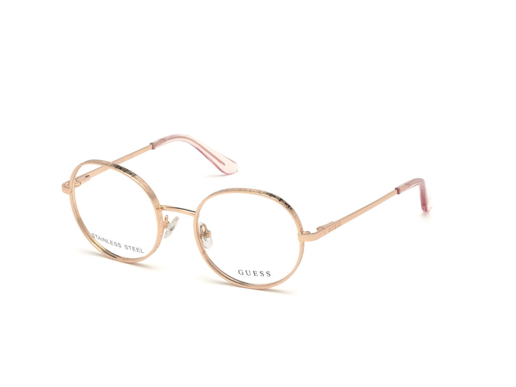 Occhiali Guess GU2736-028 oro rosé lucido