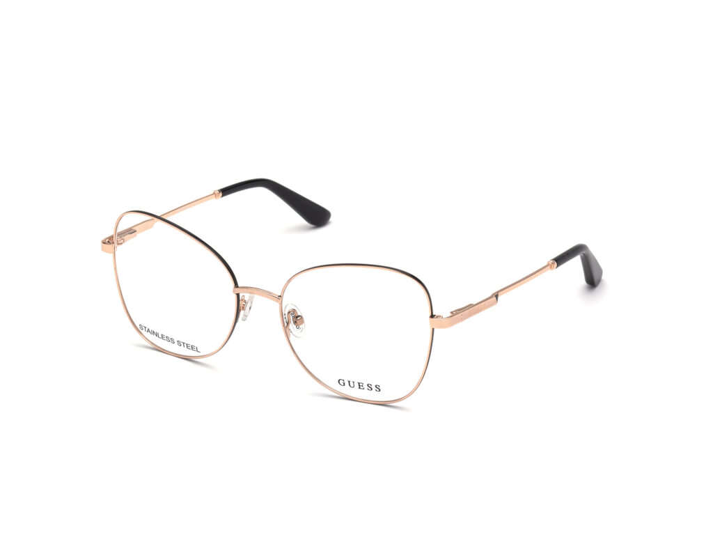 Occhiali Guess GU2850-028 oro rosé lucido