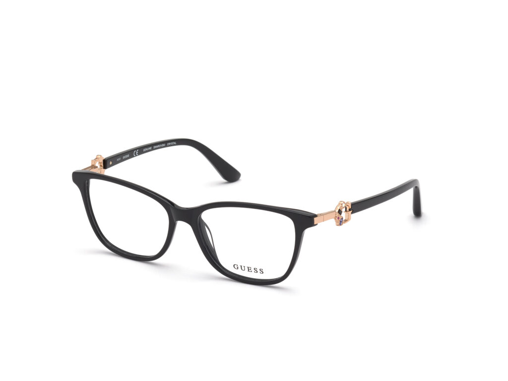 Occhiali Guess GU2856-S-001 nero lucido