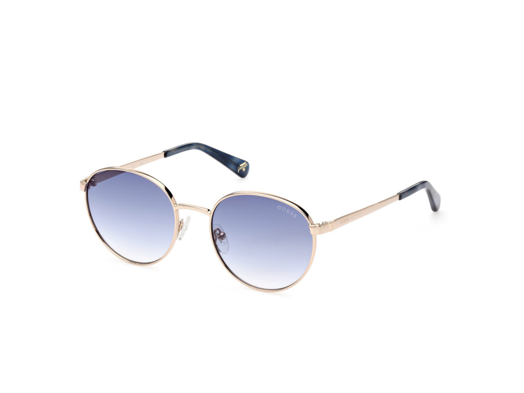 Occhiali da Sole Guess GU5214-32W oro / blu grad