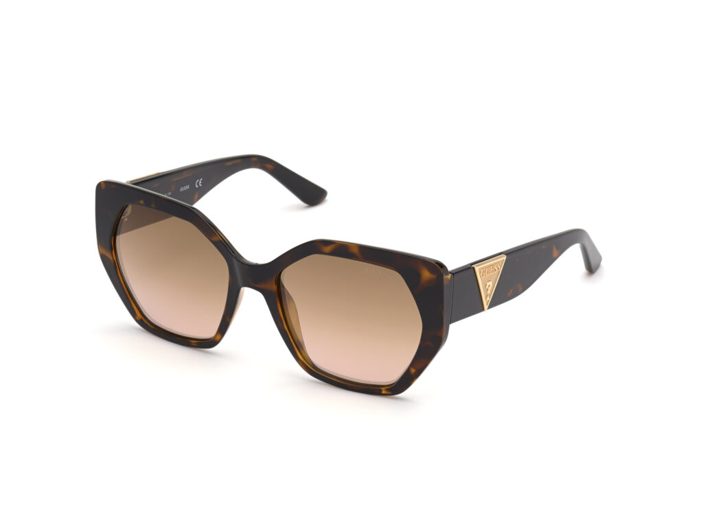 Occhiali da Sole Guess GU7741-52G avana scura / marrone specchiato