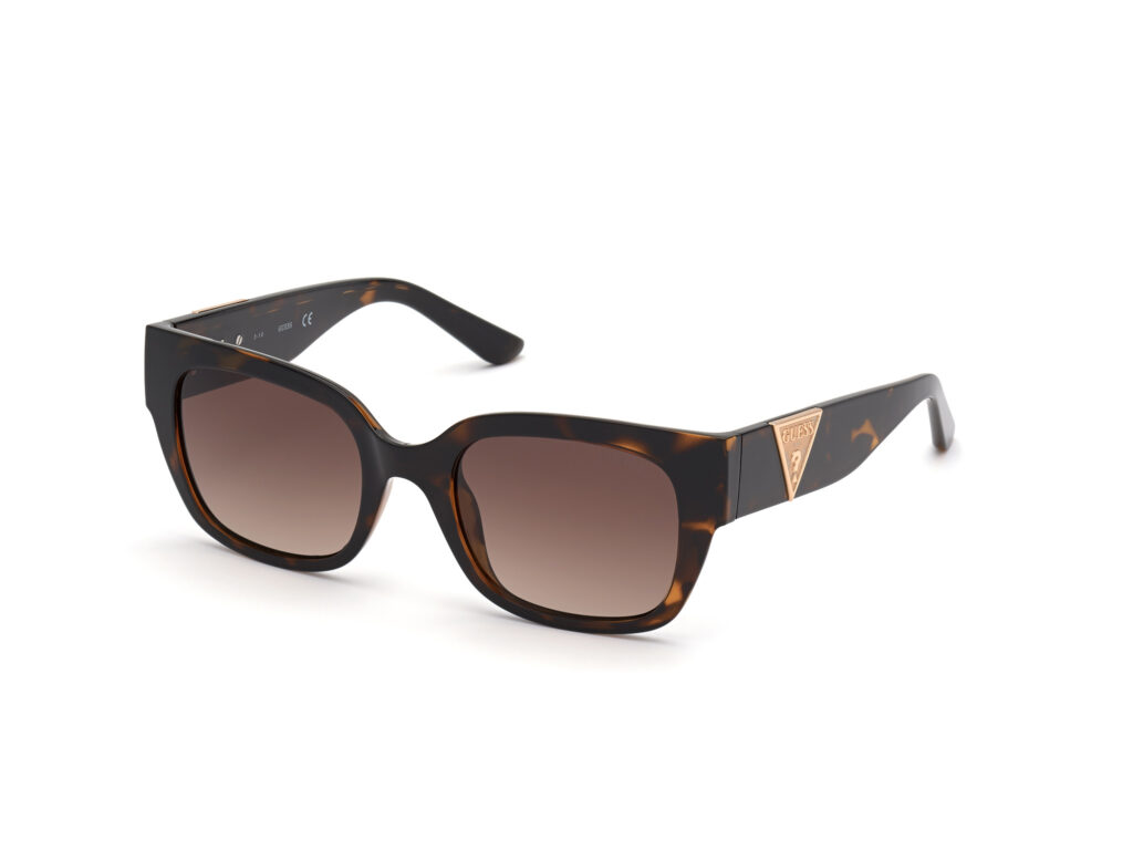 Occhiali da Sole Guess GU7742-52F avana scura / marrone grad