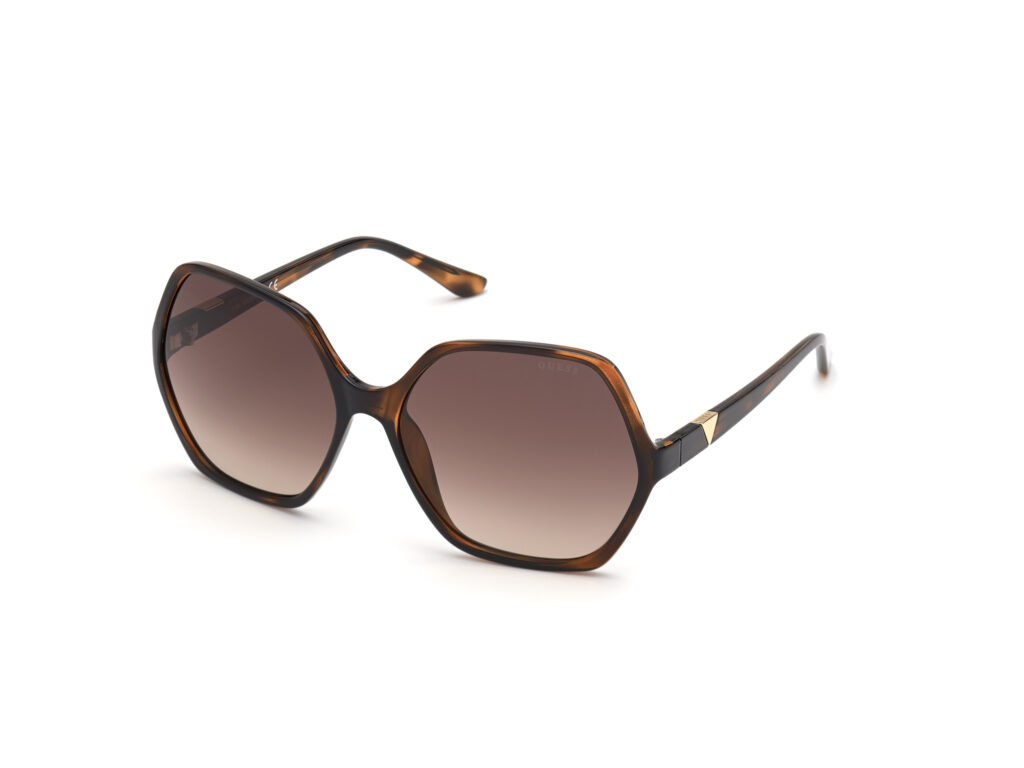 Occhiali da Sole Guess GU7747-52F avana scura / marrone grad