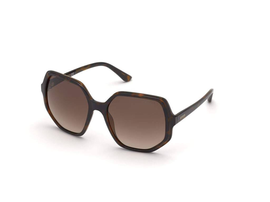 Occhiali da Sole Guess GU7773-52F avana scura / marrone grad