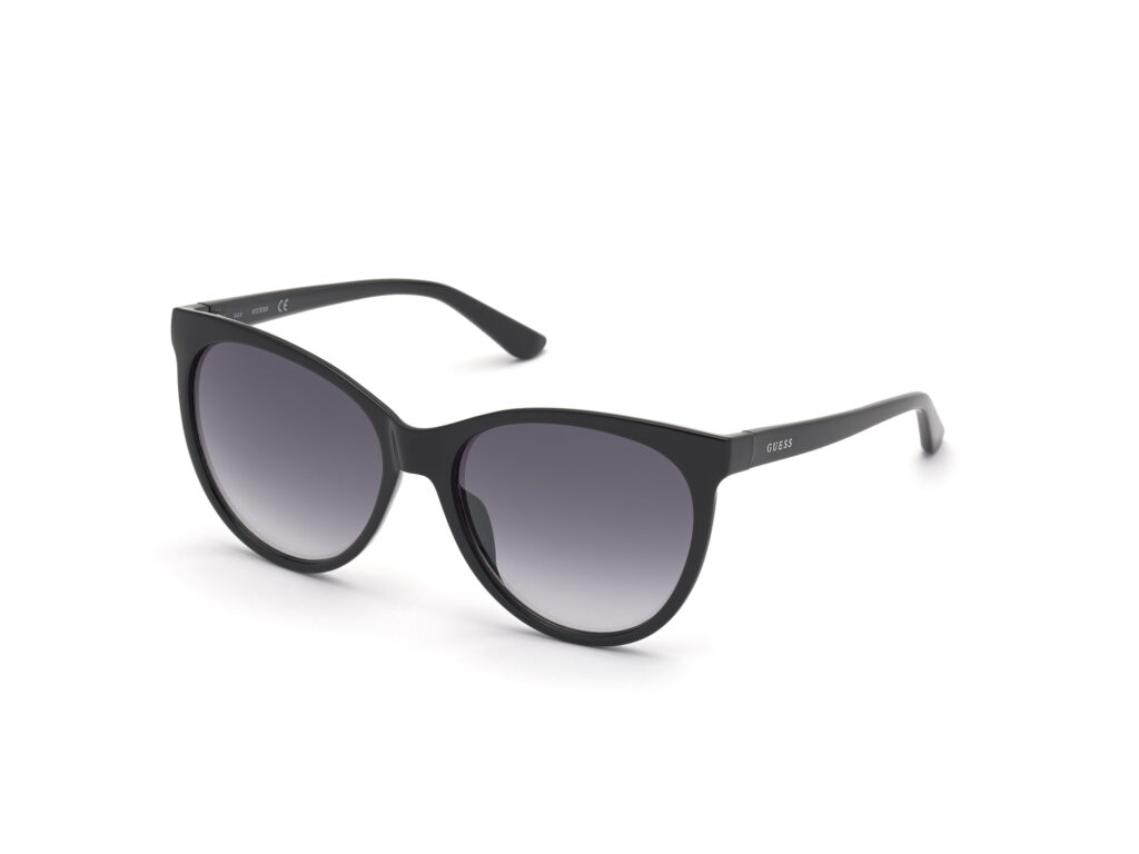 Occhiali da Sole Guess GU7778-01C nero lucido / fumo specchiato