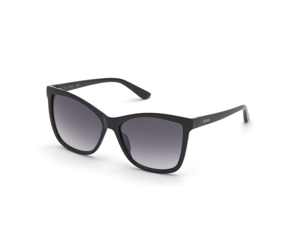 Occhiali da Sole Guess GU7779-01C nero lucido / fumo specchiato