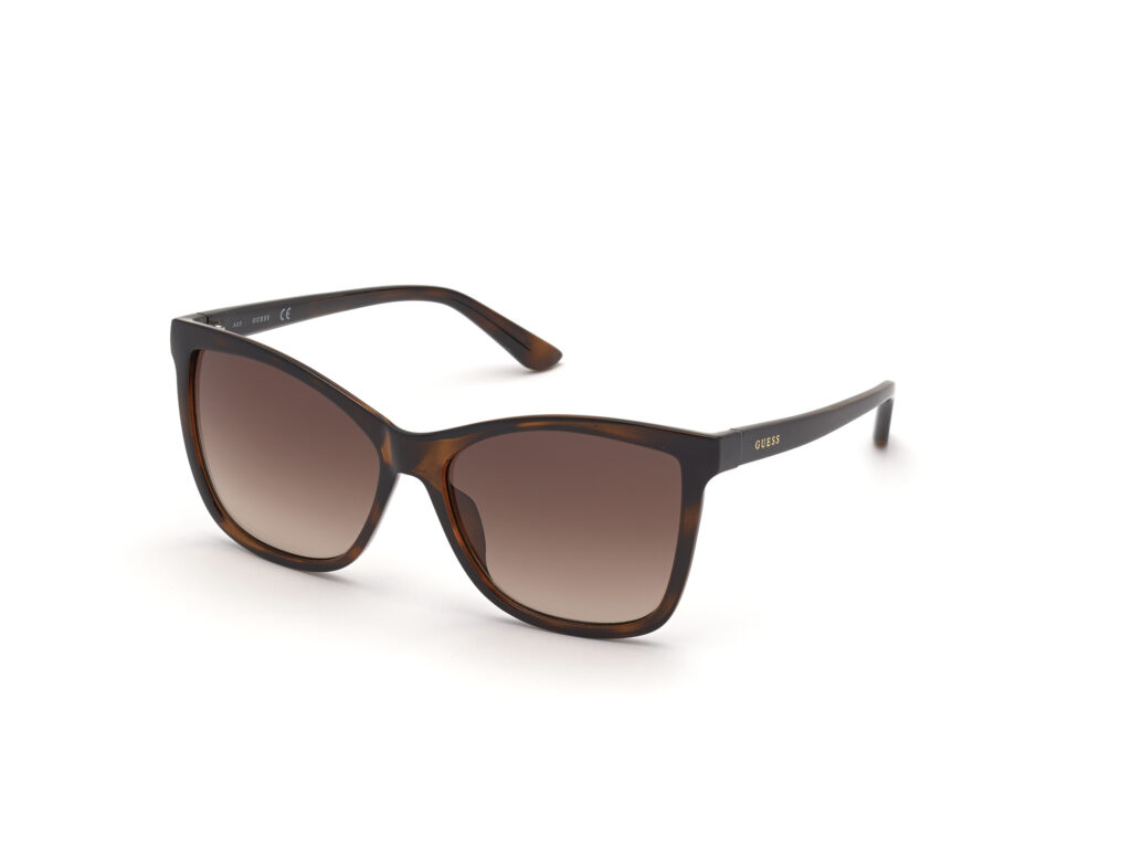 Occhiali da Sole Guess GU7779-52F avana scura / marrone grad