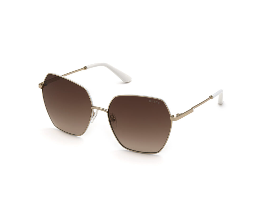 Occhiali da Sole Guess GU7785-32F oro / marrone grad