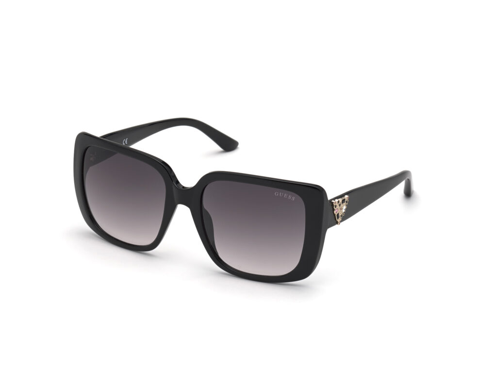 Occhiali da Sole Guess GU7788-S-01B nero lucido / fumo grad