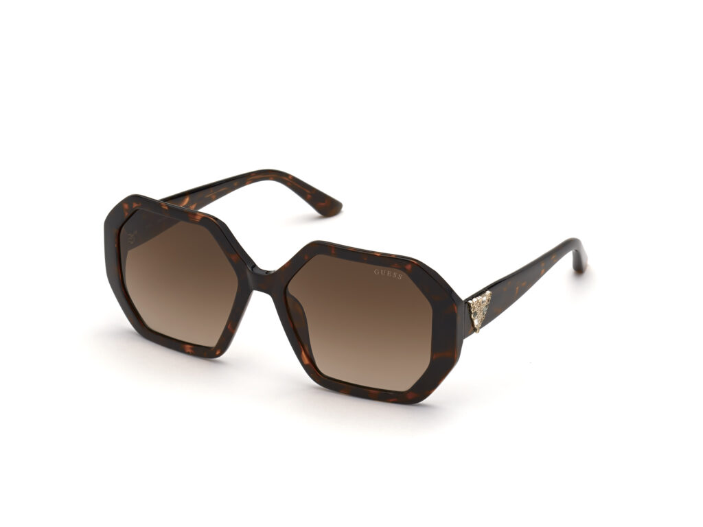 Occhiali da Sole Guess GU7789-S-52F avana scura / marrone grad