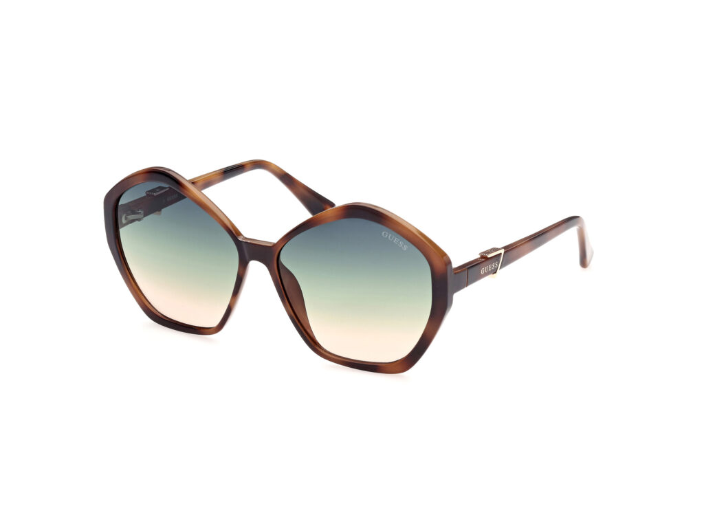 Occhiali da Sole Guess GU7813-53P avana bionda / verde grad