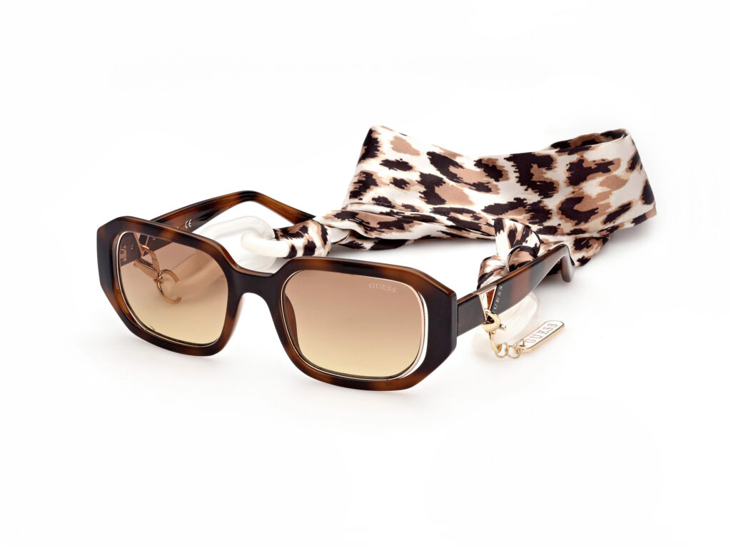 Occhiali da Sole Guess GU7817-53F avana bionda / marrone grad