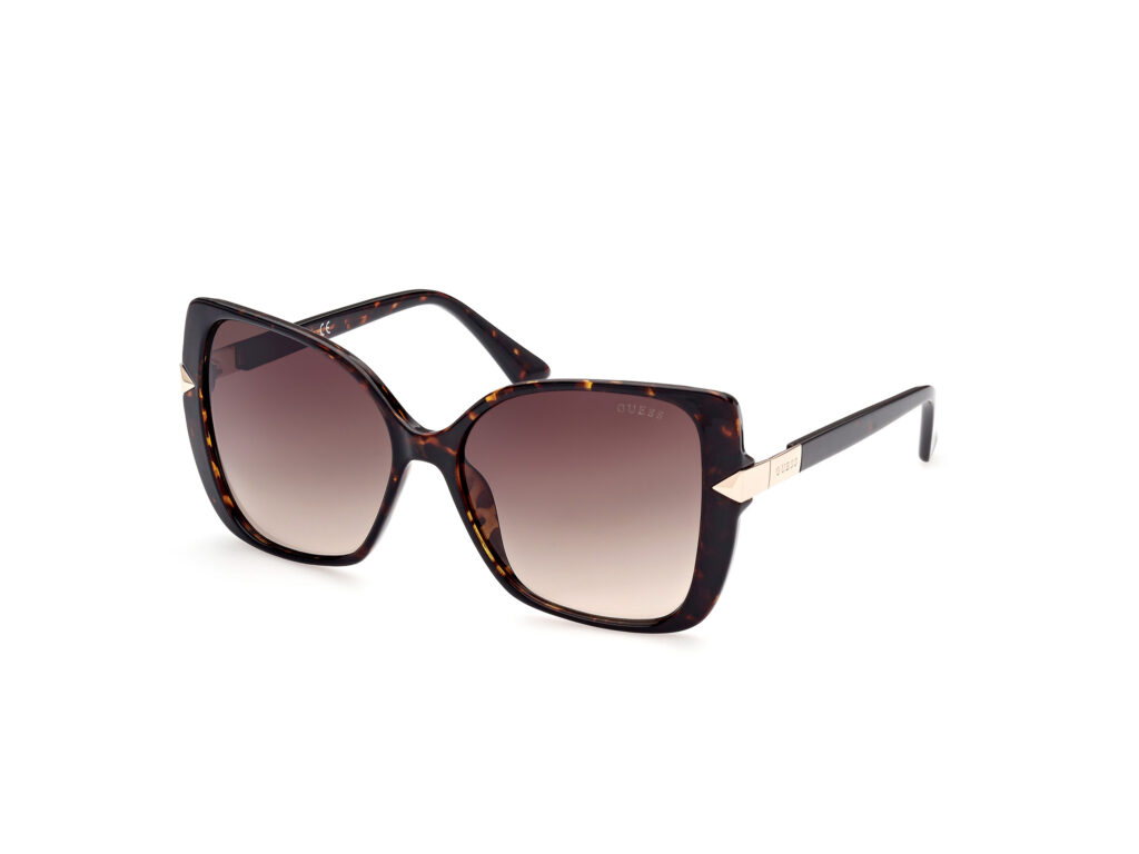 Occhiali da Sole Guess GU7820-52F avana scura / marrone grad