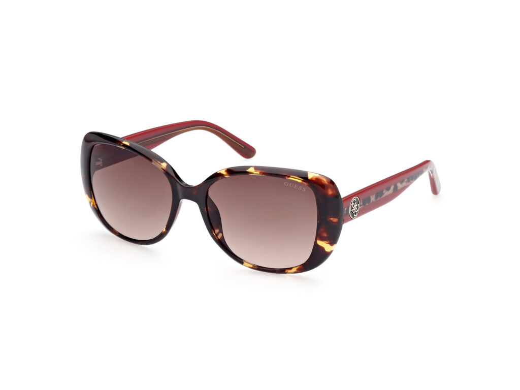 Occhiali da Sole Guess GU7822-52F avana scura / marrone grad