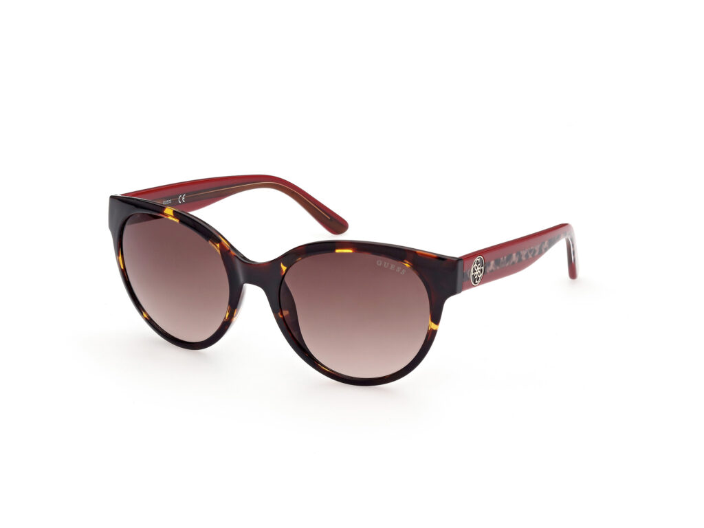 Occhiali da Sole Guess GU7824-52F avana scura / marrone grad