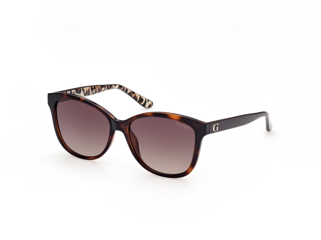 Occhiali da Sole Guess GU7828-52F avana scura / marrone grad