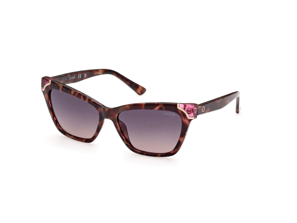 Occhiali da Sole Guess GU7840-74B rosa/altro / fumo grad