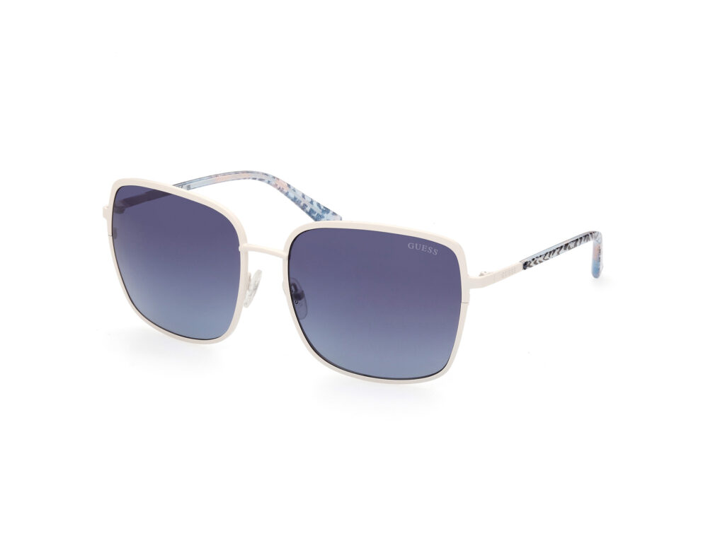 Occhiali da Sole Guess GU7846-21W bianco / blu grad