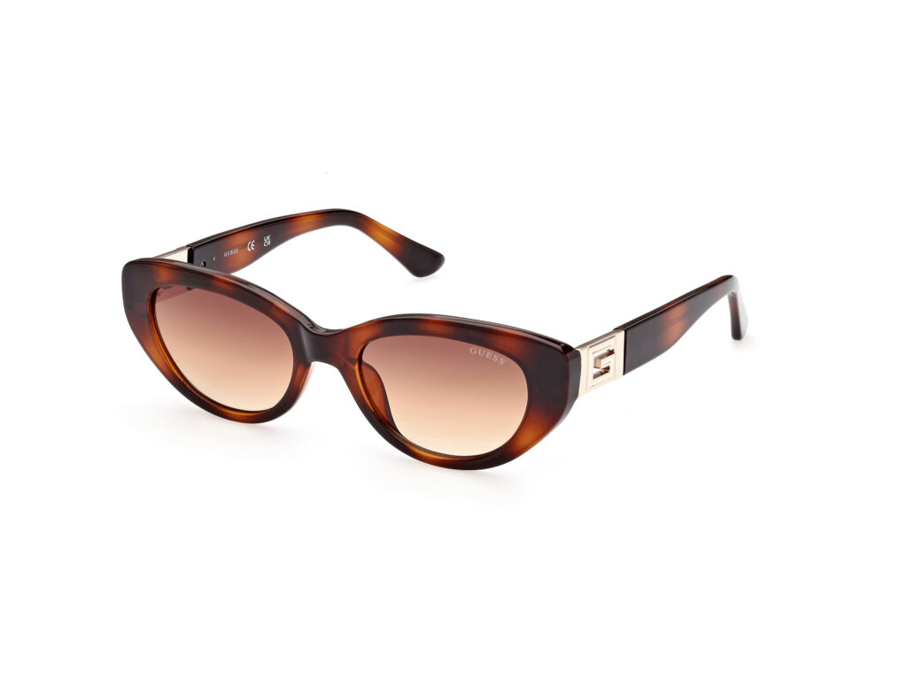 Occhiali da Sole Guess GU7849-53F avana bionda / marrone grad