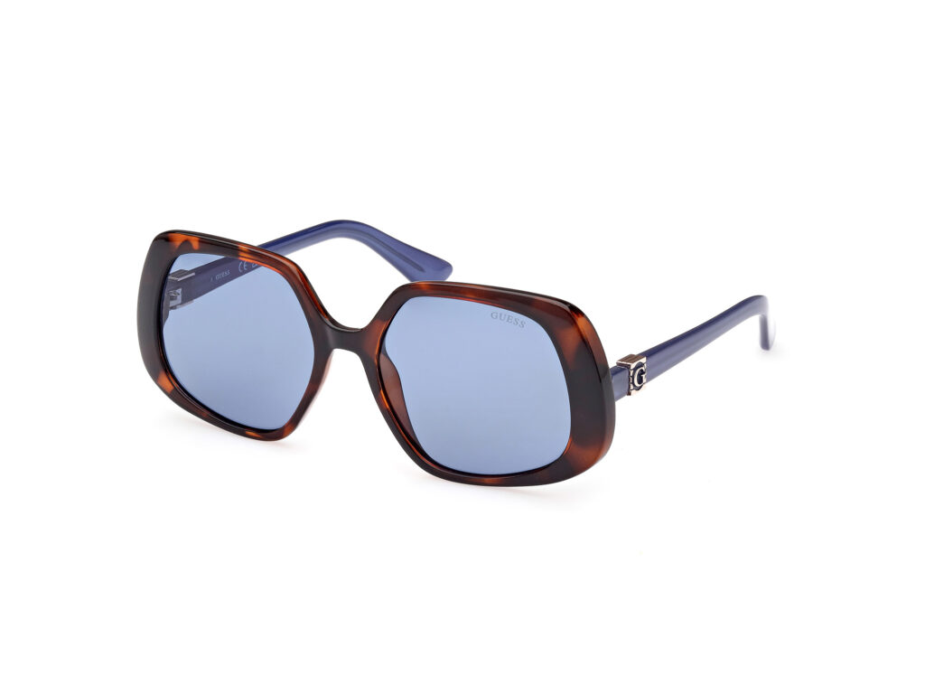 Occhiali da Sole Guess GU7862-53V avana bionda / blu