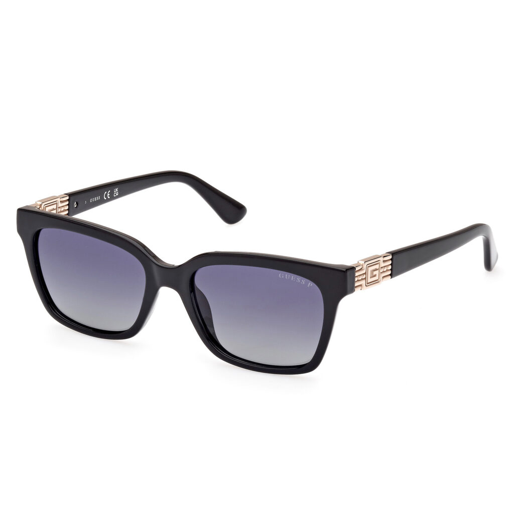 Occhiali da Sole Guess GU7869-01D nero lucido / fumo polar