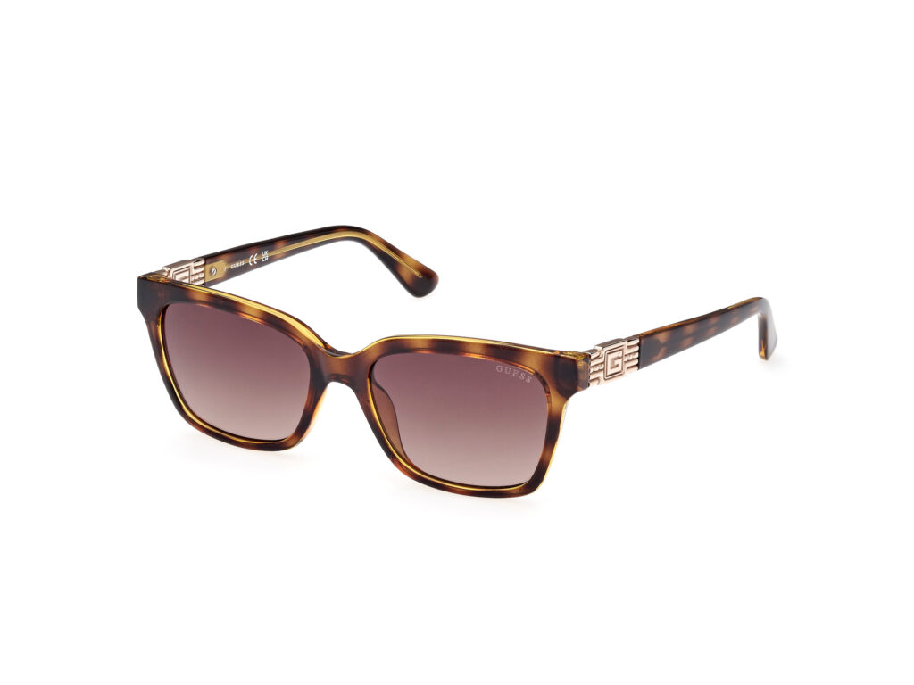 Occhiali da Sole Guess GU7869-52F avana scura / marrone grad