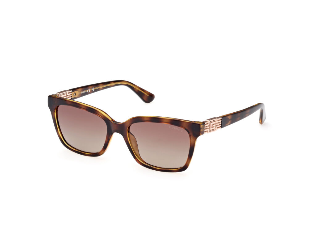 Occhiali da Sole Guess GU7869-52H avana scura / marrone polar