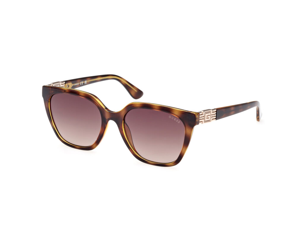 Occhiali da Sole Guess GU7870-52F avana scura / marrone grad