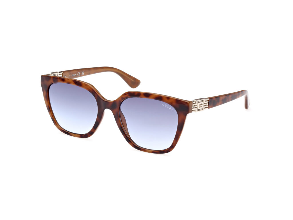 Occhiali da Sole Guess GU7870-53W avana bionda / blu grad