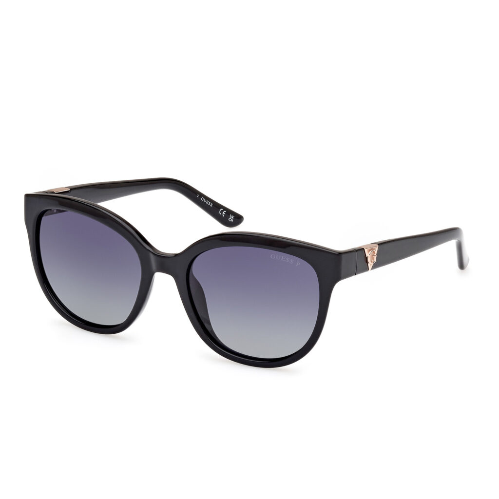 Occhiali da Sole Guess GU7877-01D nero lucido / fumo polar