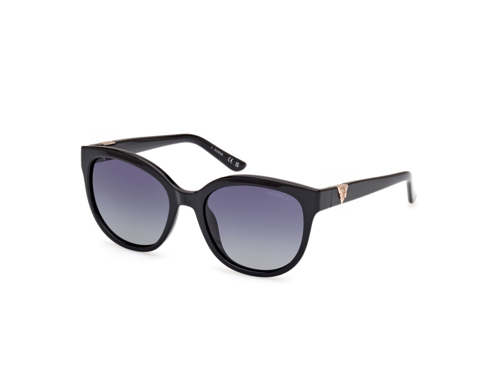 Occhiali da Sole Guess GU7877-01D nero lucido / fumo polar