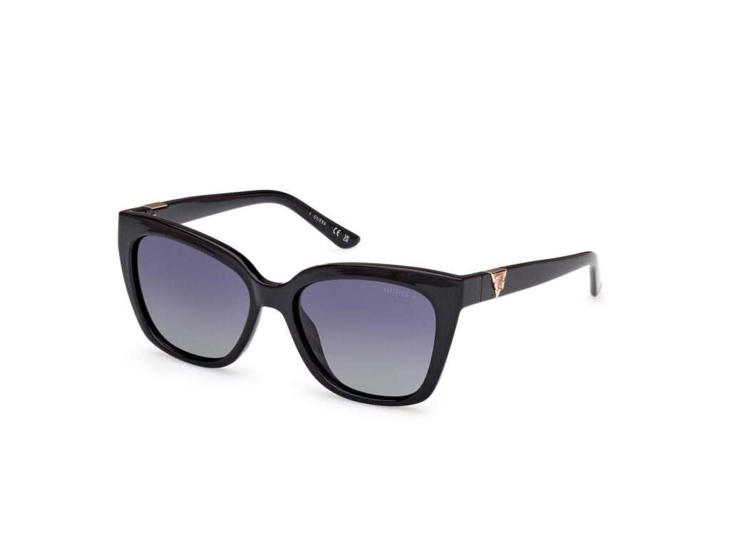 Occhiali da Sole Guess GU7878-01D nero lucido / fumo polar