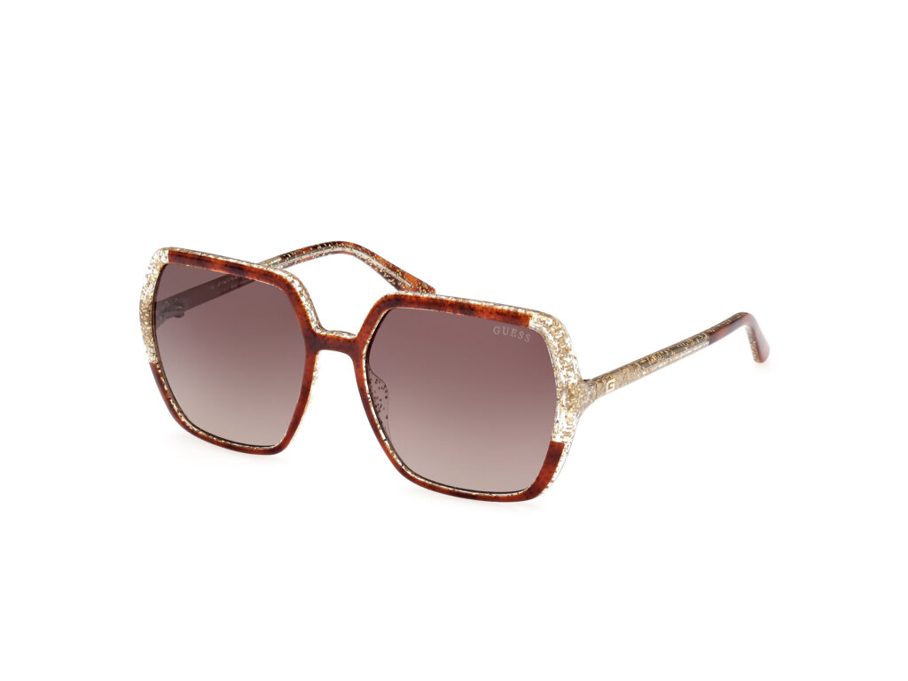 Occhiali da Sole Guess GU7883-52F avana scura / marrone grad