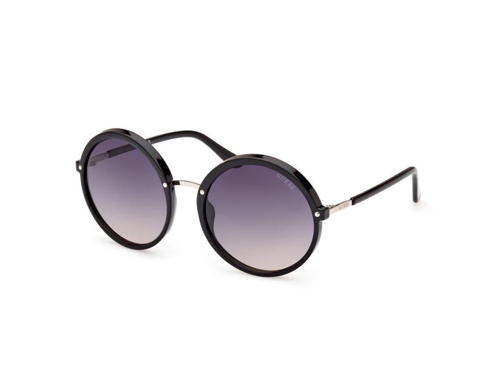 Occhiali da Sole Guess GU7887-01B nero lucido / fumo grad