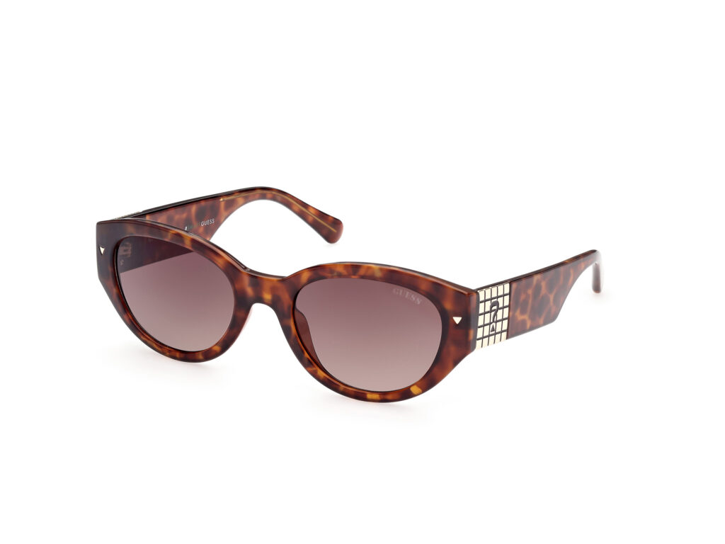 Occhiali da Sole Guess GU8241-53F avana bionda / marrone grad