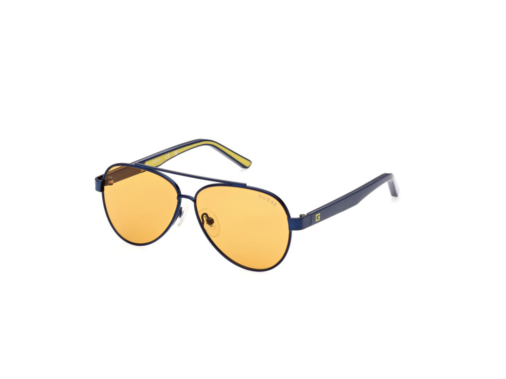 Occhiali da Sole Guess GU9221-91E blu op / marrone