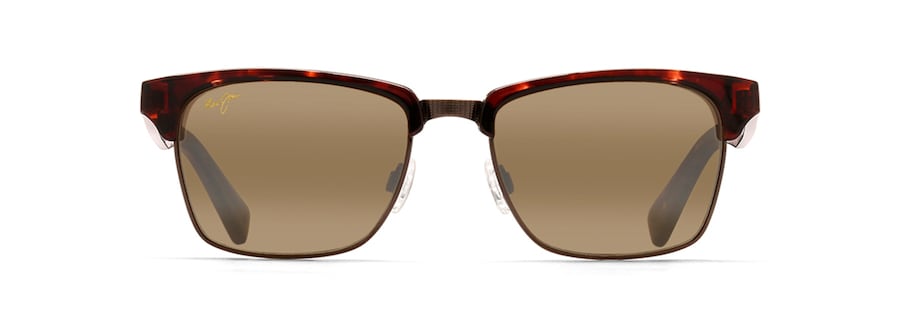 Occhiali da Sole polarizzati classici KAWIKA Maui Jim H257-16C Tartaruga/oro antico