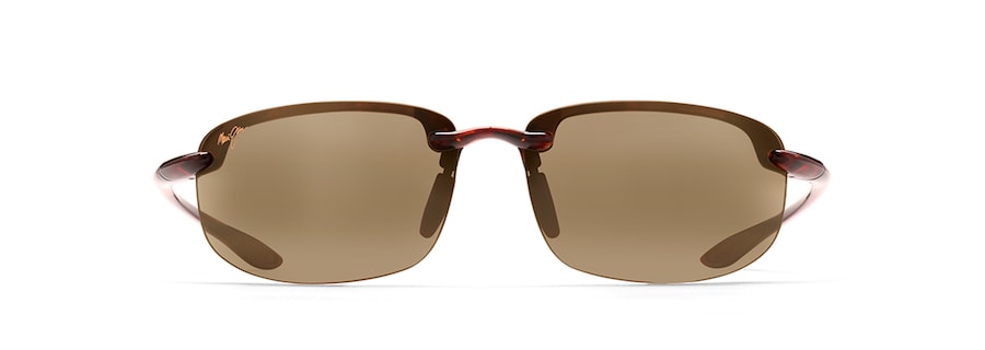 Occhiali da Sole senza montatura polarizzati HO'OKIPA ASIAN FIT Maui Jim H407N-10 Tartaruga