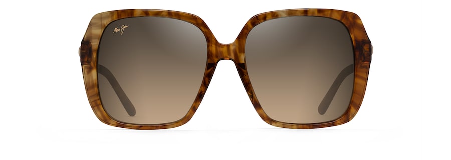 Occhiali da Sole polarizzati moda POOLSIDE Maui Jim HS838-21 Caramel Tiger