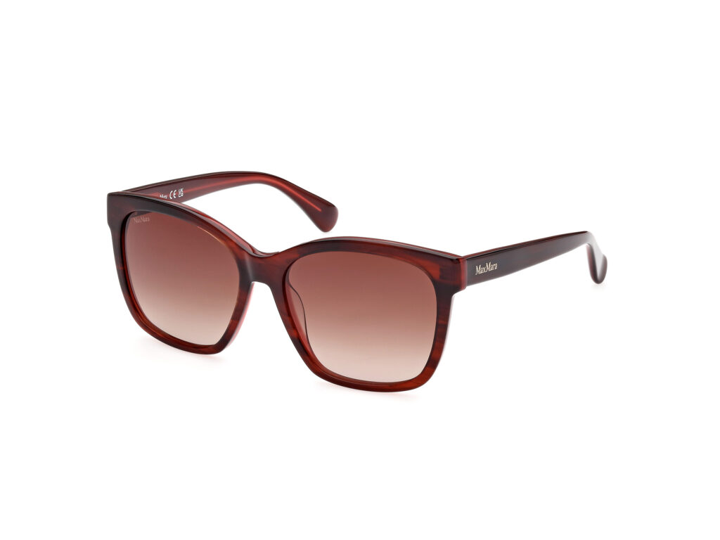 Occhiali da Sole MaxMara MM0042 LOGO9-71F bordeaux/altro / marrone grad